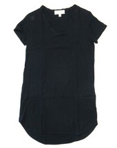 NWoT Anthropologie Cloth &amp; Stone Carter Tee Tunic in Navy V-neck T-shirt Dress S - £34.18 GBP