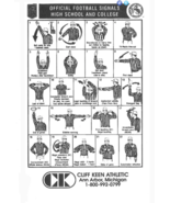Cliff Keen | Football Signal Card F66 NFHS NCAA Referee Official | BEST ... - €9,54 EUR