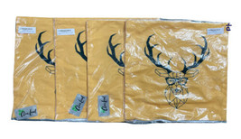 Clovleaf Deer, Throw Pillow Cushion Cover Pillow Case 17 x 17&quot; Pack of 4 - $17.81
