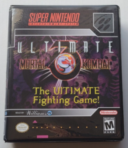 Ultimate Mortal Kombat 3 CASE Super Nintendo SNES Box BEST Quality Available - £10.36 GBP