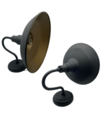 Home Decorators Bell Ridge Outdoor Wall Sconce Lantern Lamp Plate Black ... - $48.10 CAD