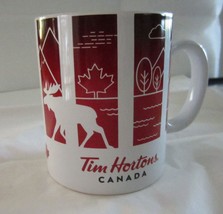 Tim Hortons 2016 Traveller&#39;s Collection Series 1 Canada Moose Coffee Tea Mug - £11.15 GBP