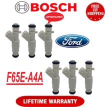 HP+TORQUE UPGRADE OEM Bosch x6 4 hole 32LB Fuel Injectors for 95-98 Ford 3.8 4.2 - £112.56 GBP