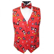 Mickey Mouse Superstar Tuxedo Vest and Bowtie - £116.81 GBP