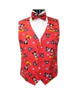 Mickey Mouse Superstar Tuxedo Vest and Bowtie - £118.70 GBP