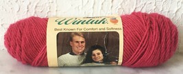Caron Wintuk Acrylic Worsted Weight Yarn - 1 Skein Color Strawberry #3057 - $7.55