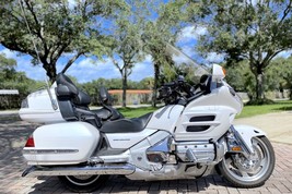 2008 Honda Goldwing white | 24x36 inch POSTER | motorcycle - $20.56