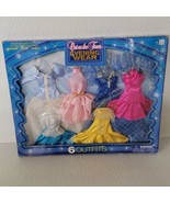 Vintage New In Box Totsy 6 Evening Wear Doll Dresses Formal For Barbie /... - £35.81 GBP