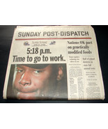 2000 Jan 30 St Louis Post Dispatch Newspaper SUPER BOWL SUNDAY Game Day ... - $14.99