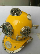 Vintage Diving Divers Helmet Shiny Model Morse US Navy Mark V Sea Scuba - £142.74 GBP