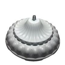 White Metal NEW Vintage/Antique Lamp Base—SHIPS IN 24 HRS! - $22.65