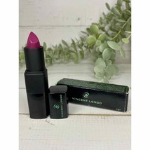 Vincent Longo Silk Velour Lipstick Mulberry Full Size 0.12 oz New Free Ship - $8.33