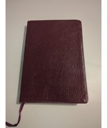Zondervan Holy Bible NIV 1991 Maroon Bonded Leather D - $361.06 MXN