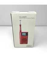 Eton Mini 300PE Handheld Compact Shortwave AM/FM Radio Red Earphones NEW... - $69.39 CAD