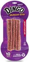 Dingo Munchy Stix with Real Chicken 10 count Dingo Munchy Stix with Real Chicken - £10.52 GBP