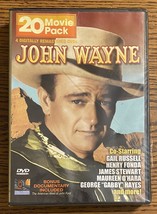 John Wayne 20 Western Movies (4 DVDs) McLintock, Hell Town, Angel and The Badman - £7.59 GBP