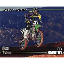 Joey Savatgy Signed Motocross 8x10 Photo Supercross Autograph Beckett COA Moto-X - £55.30 GBP
