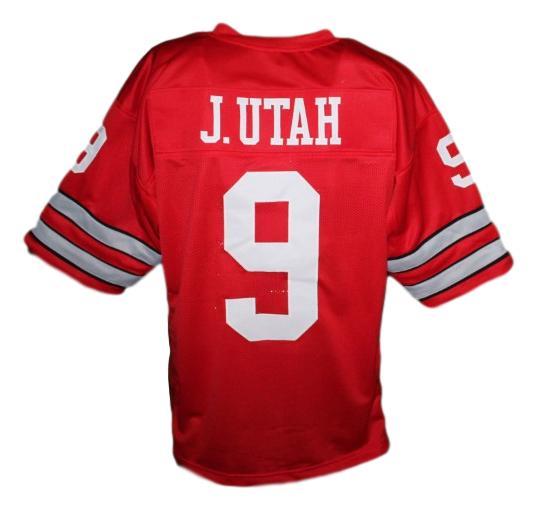 johnny utah point break movie keanu reaves men football jersey red any size