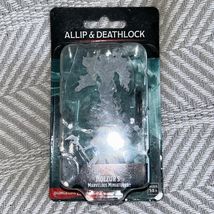 D&amp;D Nolzur's Marvelous Miniatures: Allip &amp; Deathlock Unpainted New C2 - $8.64