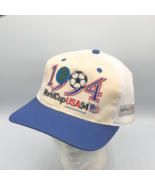 Vintage World Cup USA 1994 Soccer Snapback Adjustable Hat Blue Bill Whit... - €33,84 EUR