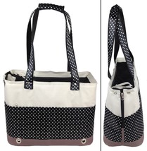 Fashion Tote Spotted Designer Fashion Travel Pet Dog Carrier bag - $44.99