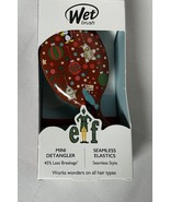 WET BRUSH *MINI* MINIATURE DETANGLER BRUSH IN Red Elf - NEW IN BOX - $260.22 MXN