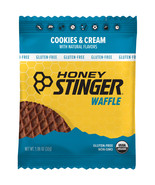 Honey Stinger Gluten Free Energy Waffles 12 Pack [Cookies &amp; Cream] 1.06o... - £20.73 GBP