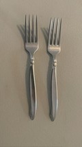 2 Oneida USA SHORELINE Dinner Forks  Oneidacraft Premier Stainless 7.25&quot; - $15.61