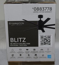 Fanimation 0883778 Blitz Studio Collection 56 Inch Ceiling Fan image 2