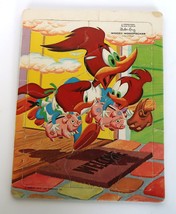 Vtg Woody Woodpecker Walter Lantz Inlaid Puzzle 1963 7490 Authorized Edition - £15.72 GBP