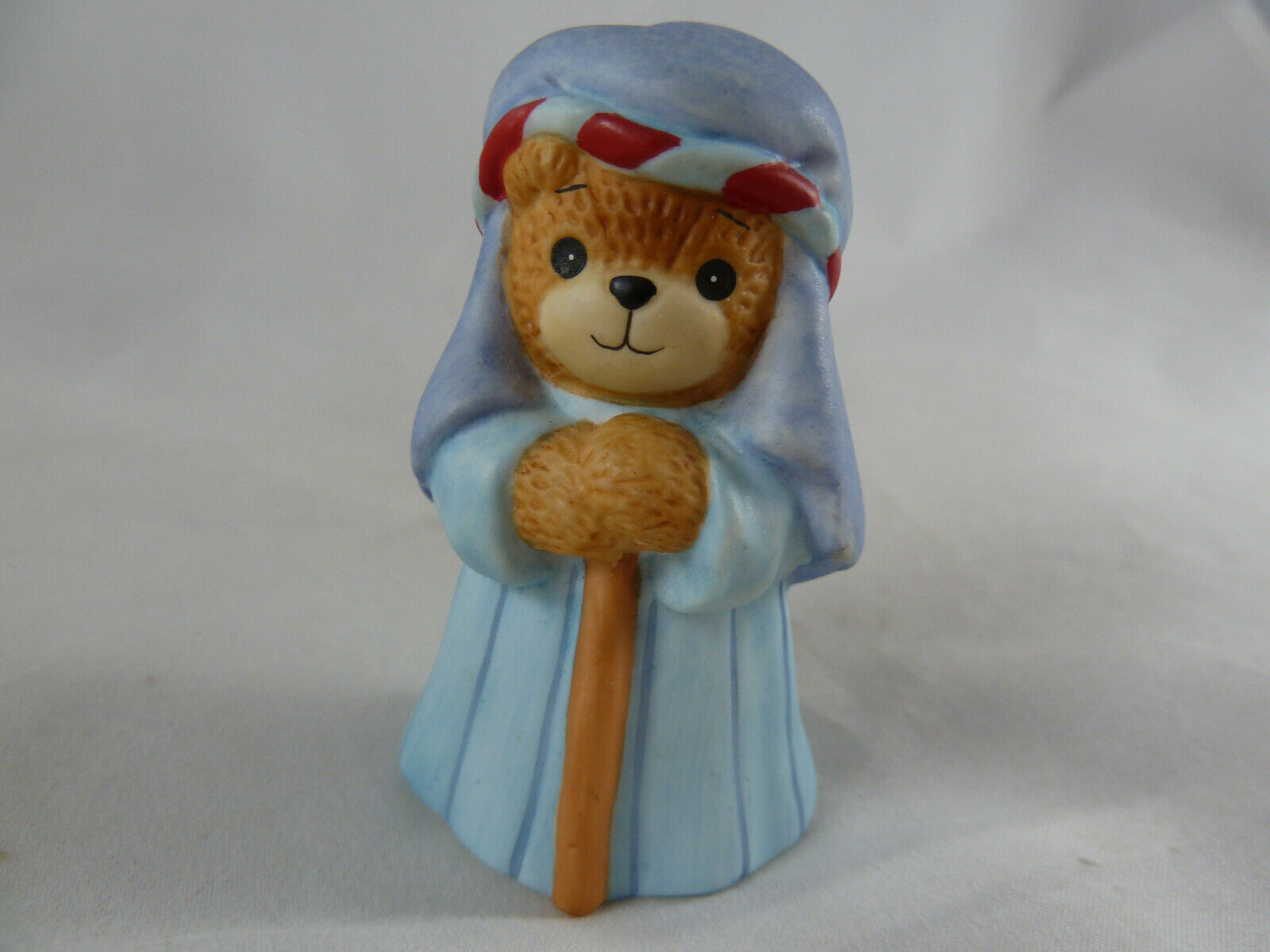 Primary image for Enesco Lucy and Me Lucy Rigg Nativity Joseph bear 2.75" tall 1987