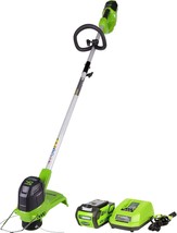 Cordless String Trimmer 40V 12-Inch 4Ah Battery Charger Included Weed Wh... - $228.13