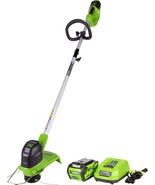 Cordless String Trimmer 40V 12-Inch 4Ah Battery Charger Included Weed Wh... - £179.21 GBP