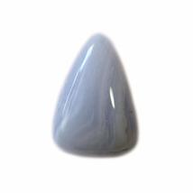 13.01 Carats TCW 100% Natural Beautiful Blue Lace Agate Pear Cabochon Gem by DVG - £12.31 GBP