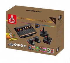 Gold Atari Flashback 8 Console With Hdmi 120 Games And 2 Wireless Contro... - £153.32 GBP