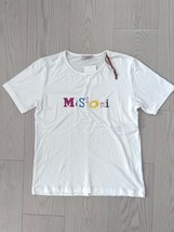 Missoni Kids Girl&#39;s Logo Tee White ( 12 ) - £93.30 GBP