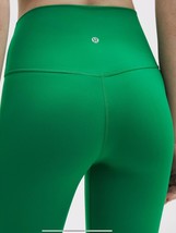 LULULEMON ALIGN HIGH-RISE CROP 23” RACEWAY GREEN 0 2 4 6 8 10 12 14  USP... - $137.95