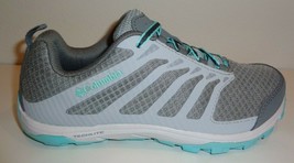 Columbia Size 6.5 M PRESCOTT POINT Grey Green Hiking Sneakers New Womens... - £77.12 GBP