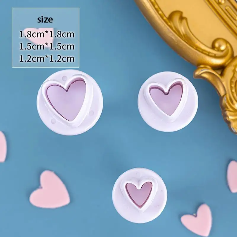 3/4Pcs Ceramic Cutting Mold Clay Polymer Pottery Sculpture Cutter 3Pcs S... - $3.60