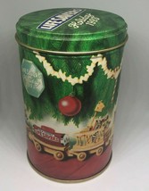 Life Savers Tin Holiday Keepsake 1993  Your Christmas Tree Round Toys Train  - £9.45 GBP