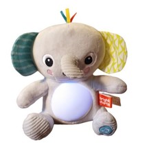Bright Starts Light Up Musical Elephant Lovey Baby Plush Stuffed Animal Soft Toy - $11.26