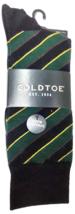 1 PAIR x Gold Toe Men&#39;s (24/7 Odor Control) Shoe Size 6-12.5 Dress Socks NWT - £6.11 GBP