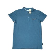 Scott James Polo Shirt Mens Size Small Teal Short Sleeve - £13.48 GBP