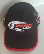 Speedgear Penske Racing Hat With Side Signatures - black w red detail on... - $13.99