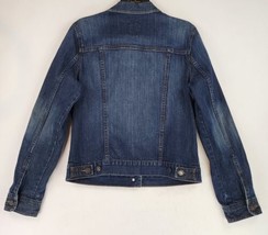 Old Navy Jean Jacket Womens Large Blue Denim Classic Southwestern Button Up - $25.73