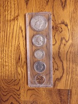 Coin 1961 D Coin Set AU - 5 coins including Franklin half dollar - £62.06 GBP