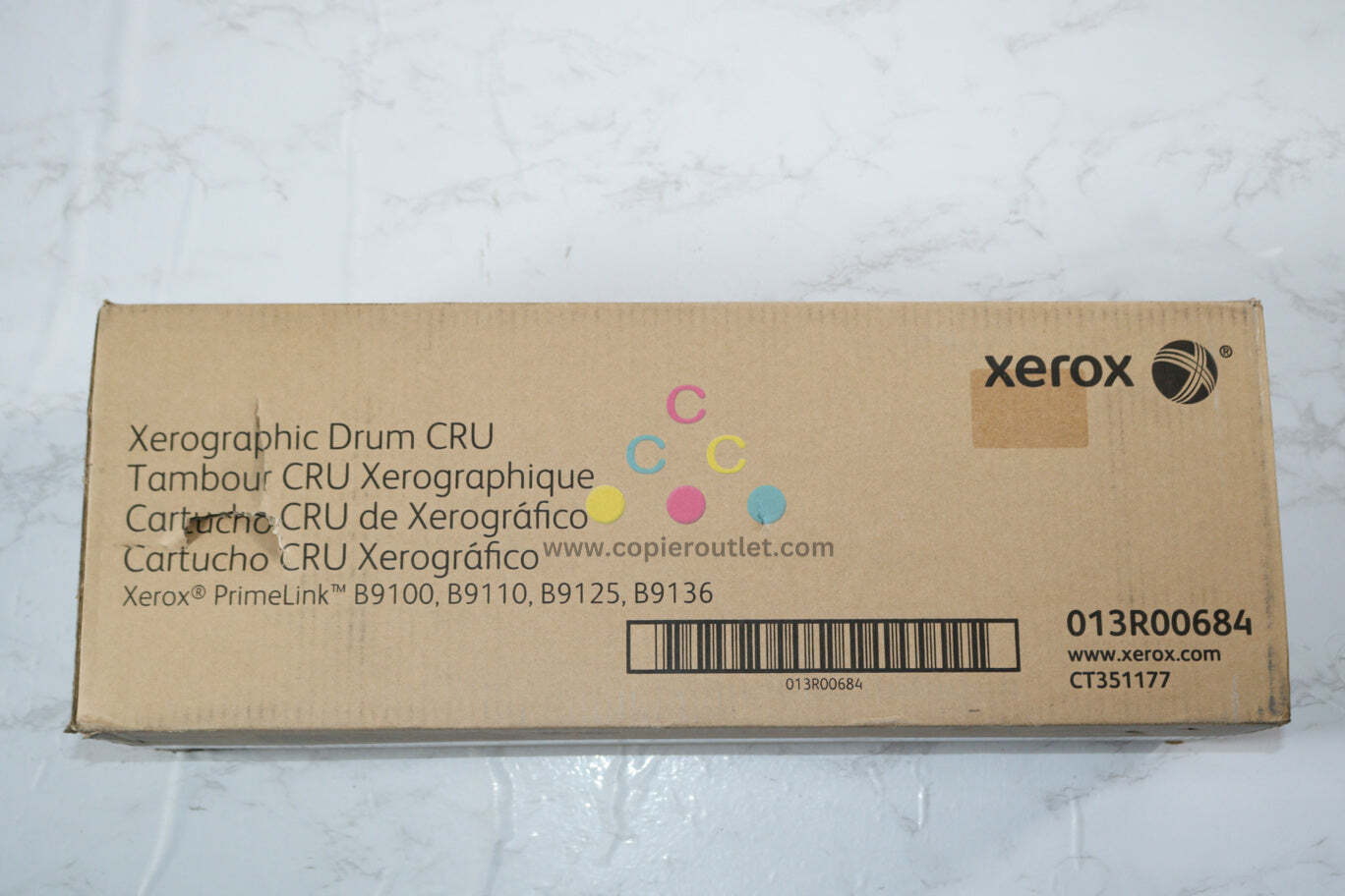 New OEM Xerox PrimeLink B9100,B9110,B9125,B9136 Drum Cartridge 013R00684 - $440.55