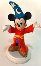 Disney Mexico - Mickey Mouse Fantasia Wizard 8” Ceramic Figurine - $33.95