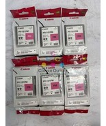 6 New OEM Canon IPF5000 IPF5100 PM Ink Cartridges PFI-101 (0888B00AA) EX... - $98.01