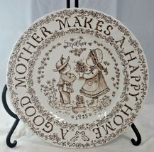 Royal Crownford "A Good Mother Makes a Happy Home" Mother 1975 by Norma Sherman - £12.34 GBP